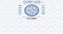 Desktop Screenshot of clunylace.com