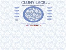 Tablet Screenshot of clunylace.com